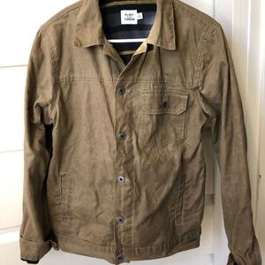 Flint and Tinder - Flannel Lined Trucker Jacket S